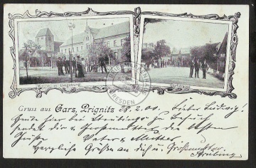 Garz Priegnitz Kirche Dorfstrasse 1900 