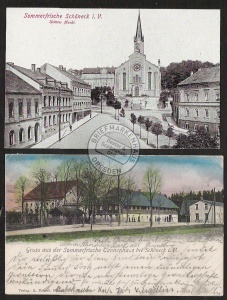 2 AK Schöneck Unterer Markt Apotheke / Sommerfris 