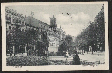 Berlin Neukölln Hohenzollernplatz Reiterdenkma 