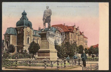 Crefeld Bismarkdenkmal Ständehaus 1907 