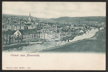 Rosswein Mulde Fabrik Fabriken 1903 