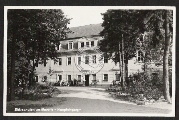 Diätsanatorium Glaubitz - Riesa 1958 Leckwitz 