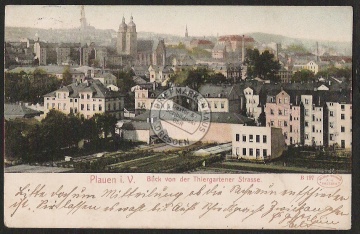 Plauen Vogtland Thiergartener Straße Gärtnerei 
