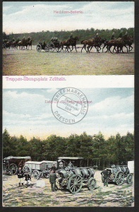 Truppenübungsplatz Zeithain Haubitzen Batterie 