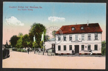 Gasthof Köthel bei Meerane 1922 