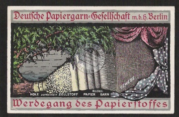 Deutsche Papiergarn Gesellschaft Berlin Faser 