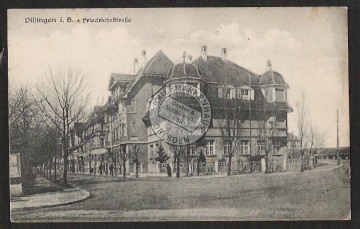 Villingen i. B. Friedrich Straße 