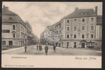 Zittau Bahnhofstrasse Cafe zur Reichspost 