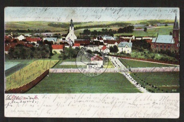 Ostritz Sachsen Ort Totale 1905 