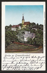 Grossröhrsdorf Kirche 1902 