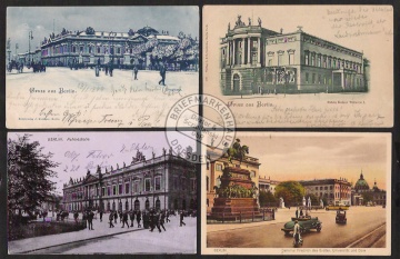 8 AK Berlin Litho Lichtdruck Zeughaus Ruhmeshalle 