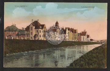 Villingen Louisenstrasse 1906 