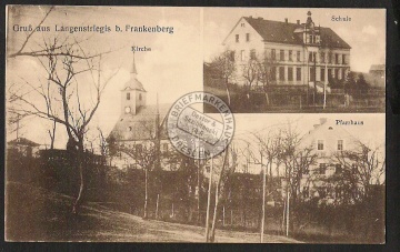 Langenstriegis b. Frankenberg Schule Kirche Pf 