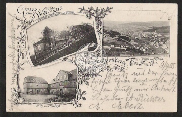 Obersachsenberg Waldgut von Böhmen gesehen 