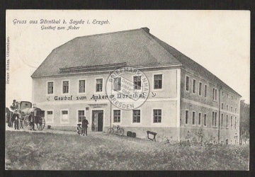 Dörnthal b. Sayda Erzgebirge Gasthof zum Anker 