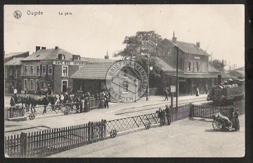 Ougree La Gare Bahnhof Cafe des Voyageurs 