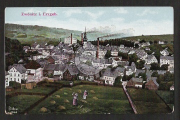 Zwönitz Erzgebirge Büttner 1906 