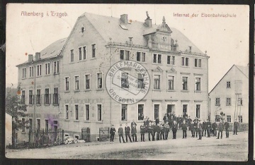 Altenberg Internat der Eisenbahnschule 1923 