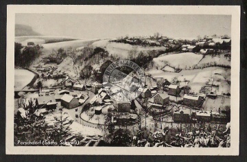 Porschdorf Sächs. Schweiz Winter 