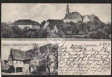 Altmörbitz Gasthaus und Schmiede A. Müller 