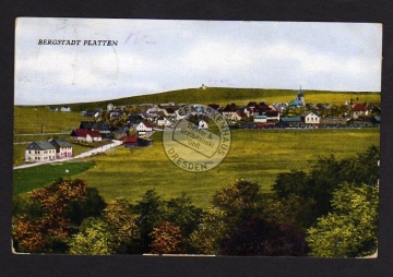 Bergstadt Platten Zug Gasthof Walthütter  1927 