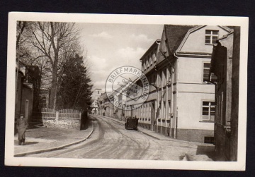 Rothenburg O. L. Görlitzer Str. mit ev. Kirche 