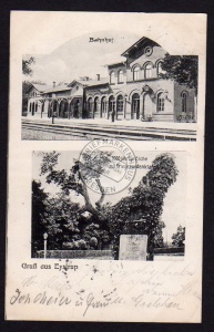 Eystrup Bahnhof 1000jährige Eiche 1907 