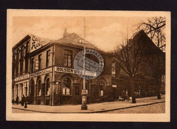 Hamburg Zeughausmarkt Restaurant Holsten Bier 