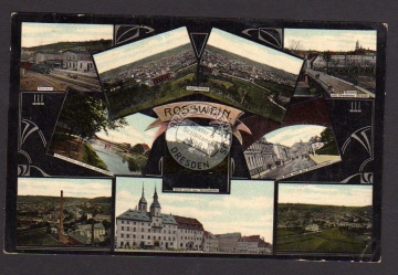 Rosswein Roßwein 1910 Bahnhof Bahnhofstraße 