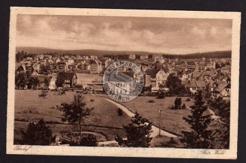 Oberhof Blick von Parkhotel Wünscher 