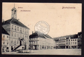 Bischofswerda Markt Paradiesbrunnen 