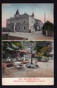 Hotel Alberthöhe Dresden Klotzsche 1910 