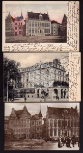 3 AK Bremen Hillmanns Hotel Schütting 