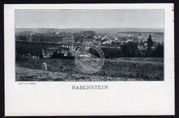 Rabenstein Eisenbahn Brücke vor 1906 