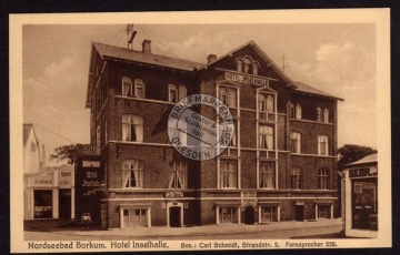 Nordsebad Borkum Hotel Inselhalle Strandstr. 2 