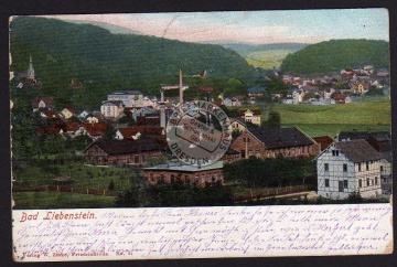 Bad Liebenstein Sachsen Meiningen 1906 