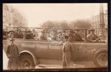 Münchner Fremden Rundfahrt Stadtrundfahrt 