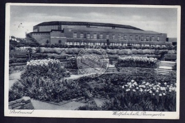 Dortmund Westfahlenhalle Rosengarten 1933 