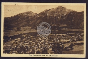 Bad Reichenhall Stadtkanzel 1929 