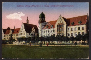 Coblenz Koblenz Oberpostdirektion Gymnasium 