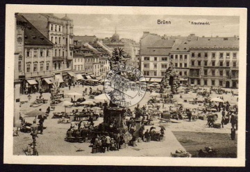 Brünn Krautmarkt 1909 