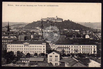 Brünn Bahnhof 1912 Stadt 