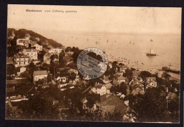 Blankenese vom Süllberg aus gesehen 