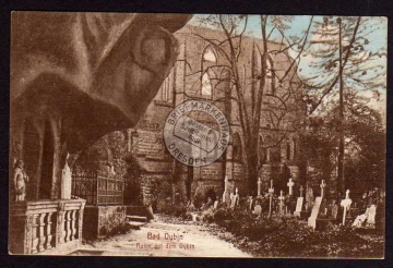 Hotel am Bahnhof Oybin Ruine Friedhof1929 