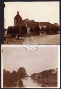 2 Fotos Rügenwalde 11,5 x 9 cm 