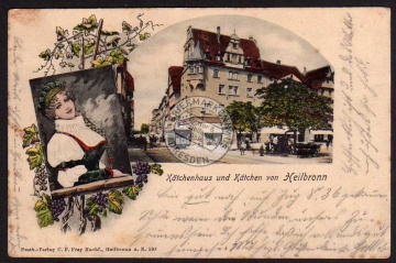 Heilbronn Kätchenhaus und Kätchen ca. 1900 