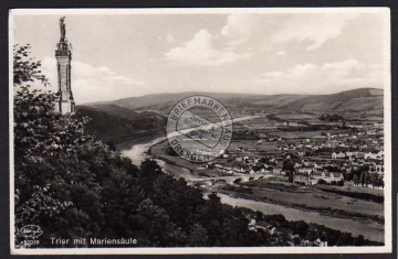 Trier mit Mariensäule 1934 