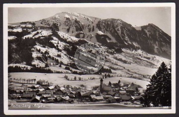 Rettenberg Allgäu im Winter 1940 