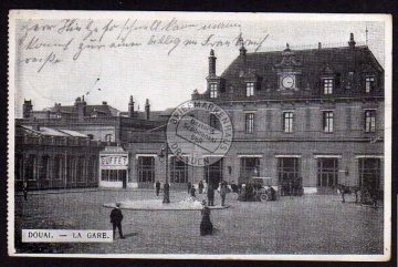 Douai La Gare Buffet 1915 