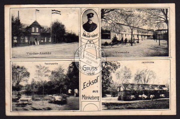 Mönkeberg Ecksol Kiel 1917 Gasthaus Jachthütte 